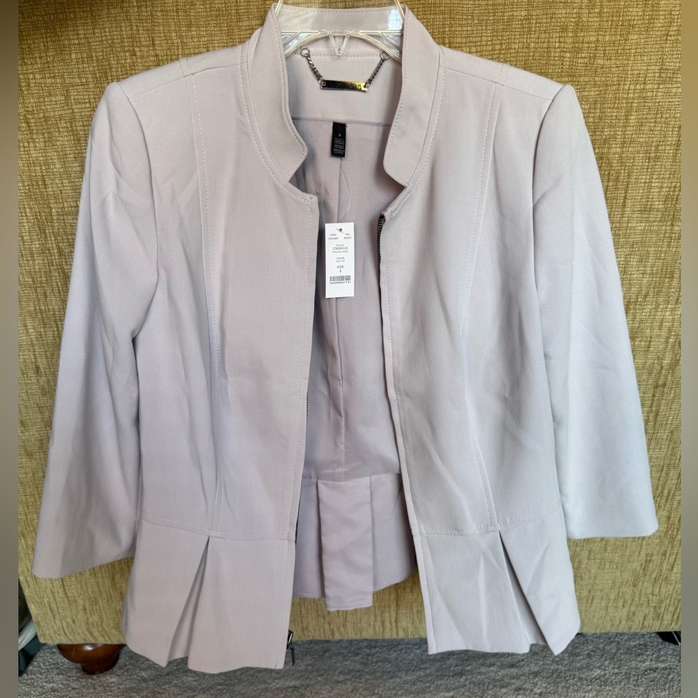 Elegant Women's Lilac Color Jacket